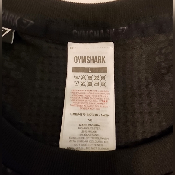 Gymshark Onyx Shortsleeve Top - Picture 5 of 5